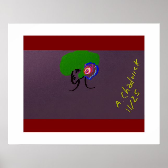 Sci-fi Seashell Creature Poster (Framsidan)