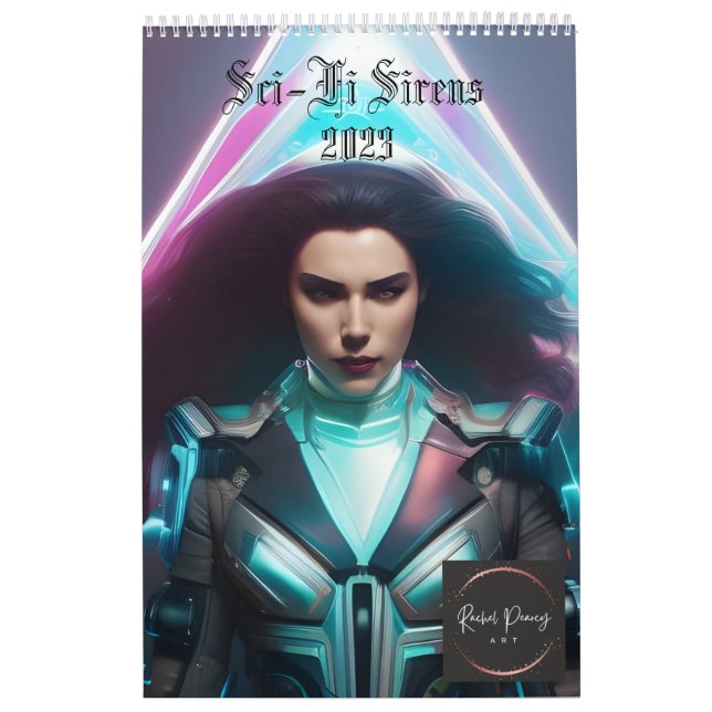 Sci-Fi Sirens 2023 Calender Kalender (Omslag)