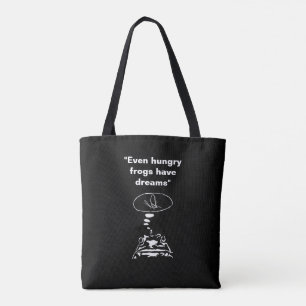 Sci-Fi smarta djur "Hungriga frog Dreams" Tygkasse