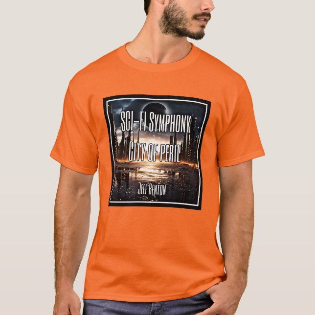 SCI-FI SYMFONI STAD AV FARA FAN T-SHIRT  (Framsida)