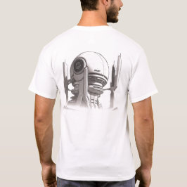 Sci-Fi T-shirt Traversing the Universe 01 A Back