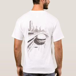 Sci-Fi T-shirt Traversing the Universe 02 F Back