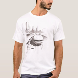 Sci-Fi T-shirt Traversing the Universe 02 F Front