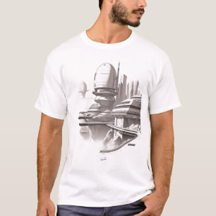 Sci-Fi T-shirt Traversing the Universe 03 A Front