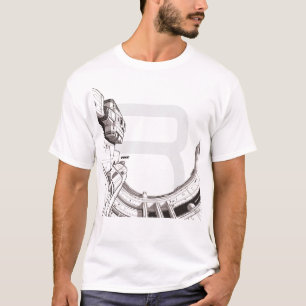 Sci-Fi T-shirt Traversing the Universe 03 G Front