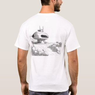 Sci-Fi T-shirt Traversing the Universe 03 I Back