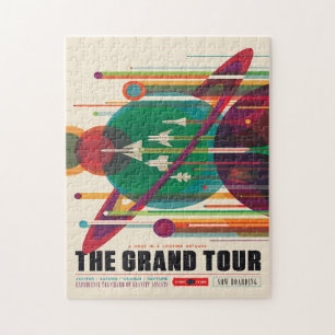 Sci-Fi Travel Ad, Grand Tour Pussel