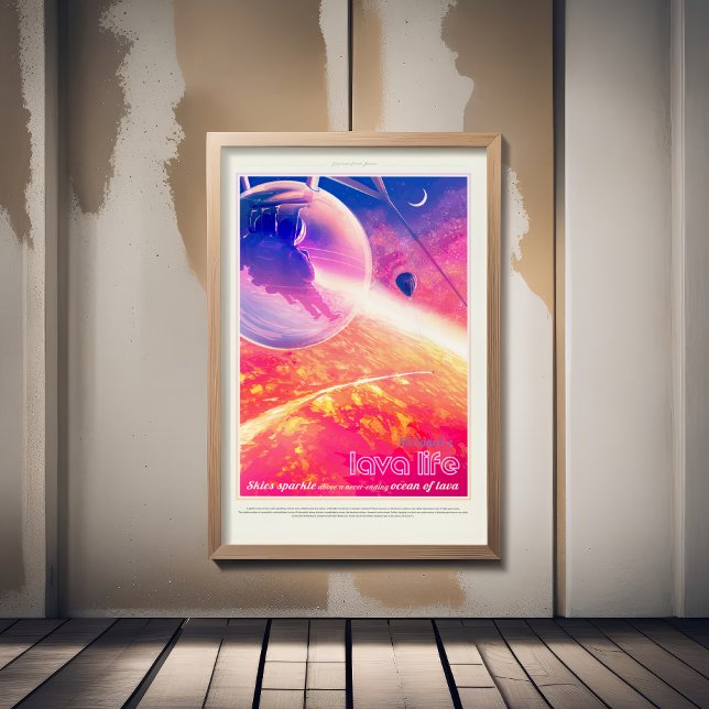 Sci-Fi Travel Ad, Planet 55 Cancri e Poster (Skapare uppladdad)