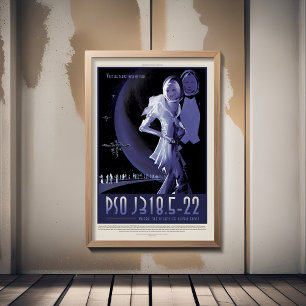 Sci-Fi Travel Ad, Planet PSO J318.5-22 Fototryck