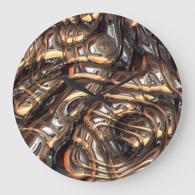 Sci-Fi W4-väggskåp Stor Klocka (Framsida)