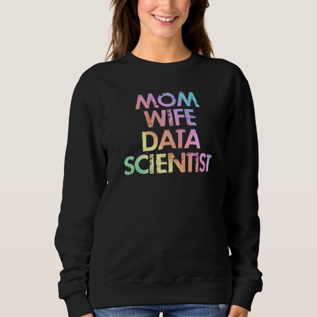 Sci för analys av data från mamma-vetenskapsanalyt t shirt (Framsida)
