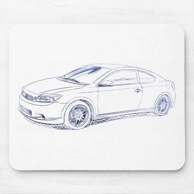 Sci tC skissar 1st gen Musmatta (Framsidan)