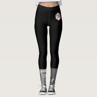 SciBabe logotypdamasker Leggings