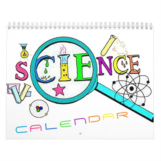Science 12 Mo./Two Page Medium Calendar Kalender (Omslag)