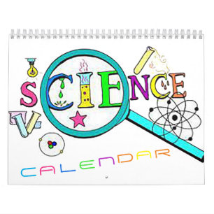Science 12 Mo./Two Page Medium Calendar Kalender