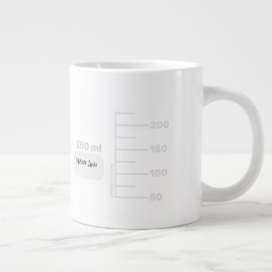 Science Älskare Lab Beaker Mugg Teacher Student-gå Jumbo Mugg