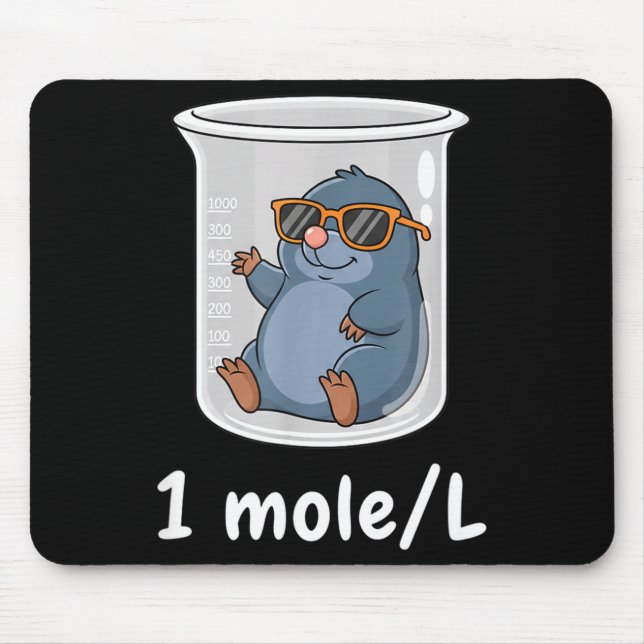 Science &amp; Technology Funny Chemistry 1 Mole L  Musmatta (Framsidan)