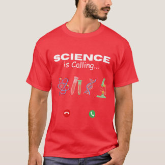 Science är Calling present T Shirt