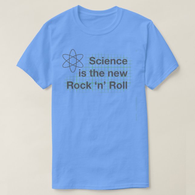 Science är New Rock n Roll T Shirt (Design framsida)
