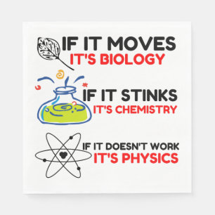 Science BIOLOGY CHEMISTRY PHYSICS Pappersservett