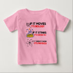 Science BIOLOGY CHEMISTRY PHYSICS T Shirt<br><div class="desc">Coola,  Tecknad,  Kärlek,  Funny,  Kupe,  Vintage sport,  Retro,  Party,  Cute,  jul,  Nerd,  humor,  Geek,  Hipster</div>