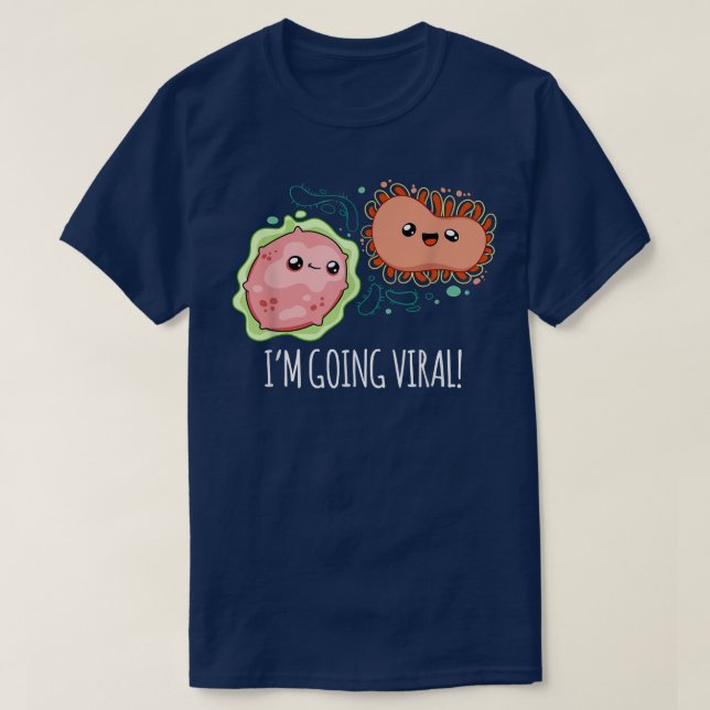 Science Biology Pun T Shirt (Design framsida)