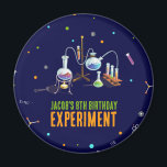 Science Birthday Magnet<br><div class="desc">Öka den vetenskapstemannaterade party-atmosfären med vår kemi Set Barns födelsedag-magnet! De här pulserande magneterna har en fängslande design av en kemi med nyare accenter,  som kompletterar firande som är ett vetenskapligt tema. Lägg till en gnutta vetenskaplig charm till party med dessa beundransvärda magneter!</div>
