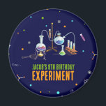Science Birthday Magnet<br><div class="desc">Öka den vetenskapstemannaterade party-atmosfären med vår kemi Set Barns födelsedag-magnet! De här pulserande magneterna har en fängslande design av en kemi med nyare accenter,  som kompletterar firande som är ett vetenskapligt tema. Lägg till en gnutta vetenskaplig charm till party med dessa beundransvärda magneter!</div>