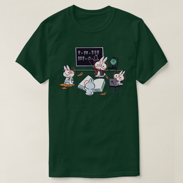 Science Bunnies T Shirt (Design framsida)