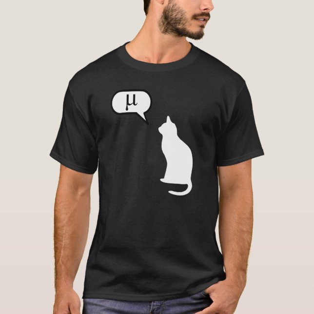 Science Cat - Math Cat, Statistics Cat, Biology Ca T Shirt (Framsida)