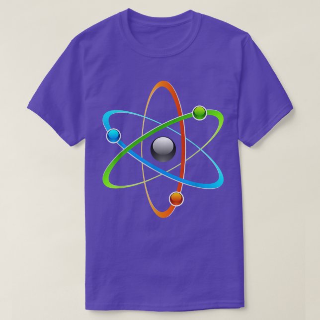 Science Chemistry Chemist Atom T Shirt (Design framsida)