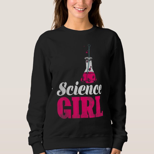 Science Chemistry Geek Chemist Girls Women Chemis T Shirt (Framsida)