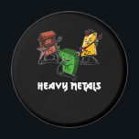 Science Chemistry Heavy Metall Nerd Geek Magnet<br><div class="desc">Science Chemistry Heavy Metall Nerd Geek design for chemistry älskare.</div>