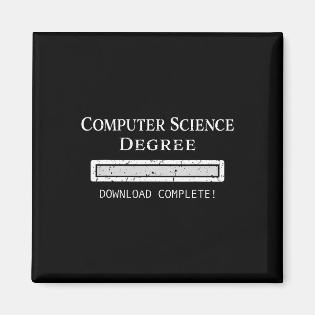 Science Degree Studenten Magnet (Framsidan)