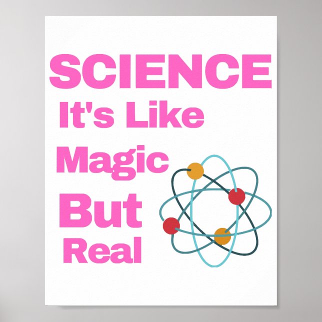SCIENCE Det är som magi, men verkligt Poster (Framsidan)