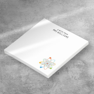 SCIENCE DOES MATTER Funny Citat Post-it Block