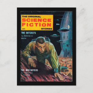 Science fiction - 1958.09_Pulp Art Vykort