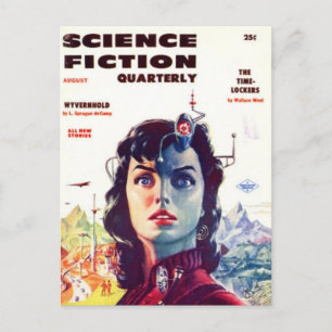 Science fiction 3 vykort