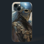 Science fiction Alien Wearing Helmet Mask<br><div class="desc">Fantasy Art products by The Lunarium.</div>