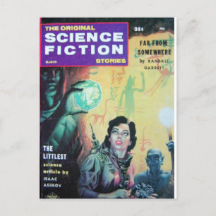 Science fiction-artiklar 1 vykort