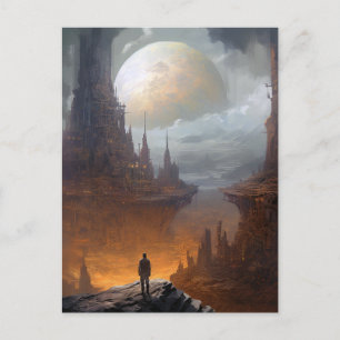 Science fiction City Ligcape Sci Fi Vykort