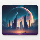 Science fiction Cyberpunk Space City Musmatta<br><div class="desc">Fantasy Art products by The Lunarium.</div>
