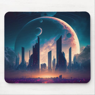 Science fiction Cyberpunk Space City Musmatta