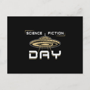 Science Fiction Day Rymden Håll Lugna Stjärnor Pre Vykort