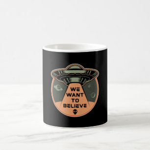 Science fiction Day Space Science Alien Stars Gift Kaffemugg