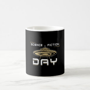 Science fiction Day Stars Space Science Alien Gift Kaffemugg