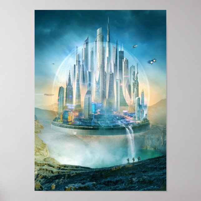 Science fiction, Dome City Poster (Framsidan)