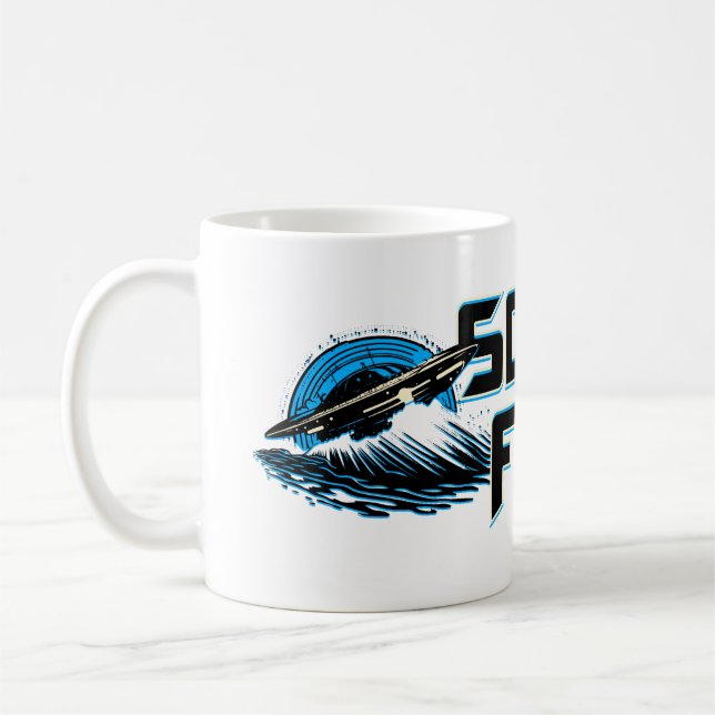 Science Fiction Genre Lovers Kaffemugg (Vänster)