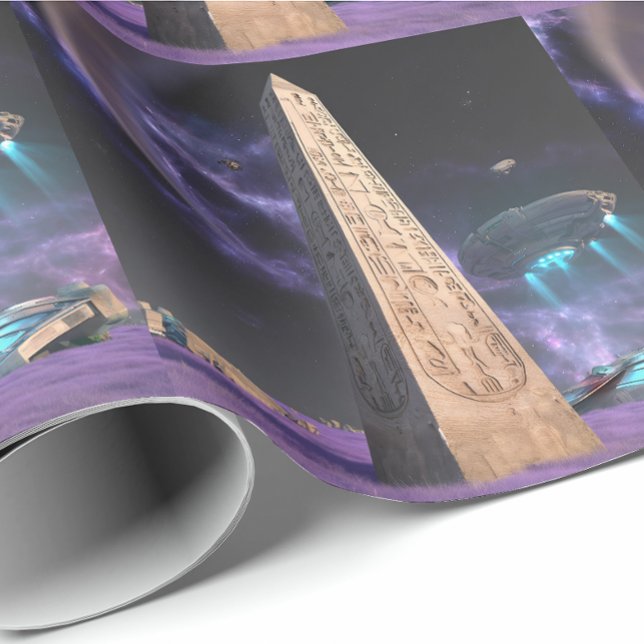 Science fiction-giftpapper presentpapper (Skapare uppladdad)
