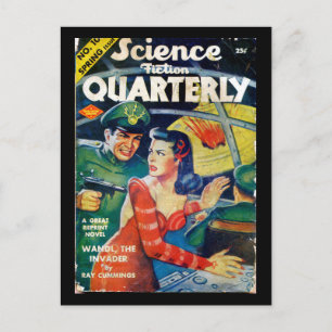 Science fiction kvartalsvis vår 1942_Pulp Art Vykort